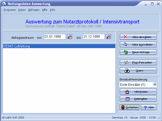 Datenauswertung